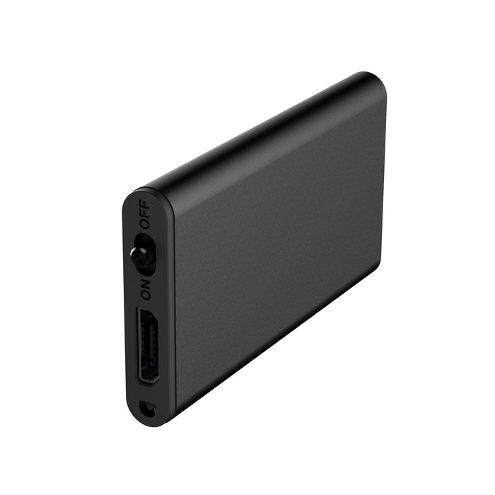 Ai Intelligent High-Definition Noise Reduction Voice Control Recorder Capacity 16Gb Black