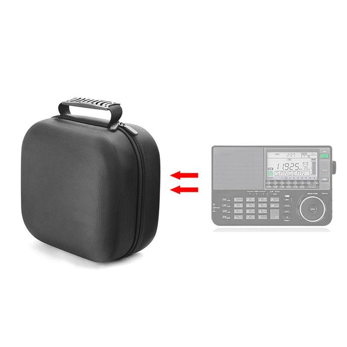 For Sangean Ats-909X Shortwave Radio Protective Storage Bag Black