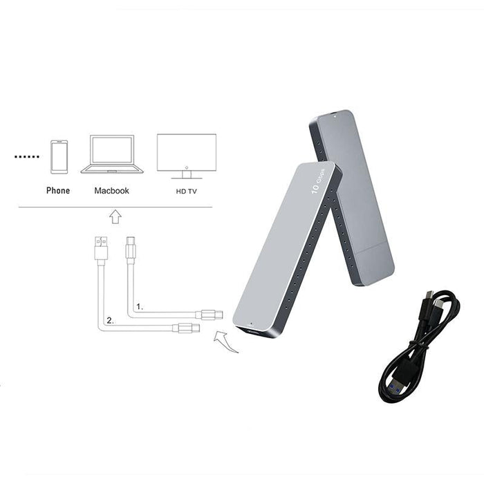 Usb c To M.2 Nvme Ssd Enclosure