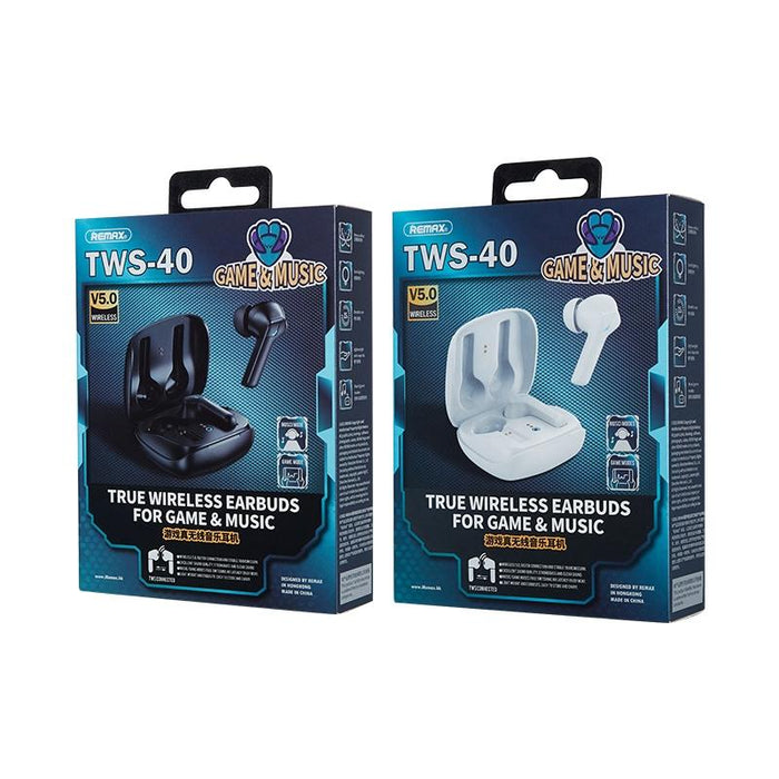 Tws-40 True Wireless Music Gaming Bluetooth Earphone