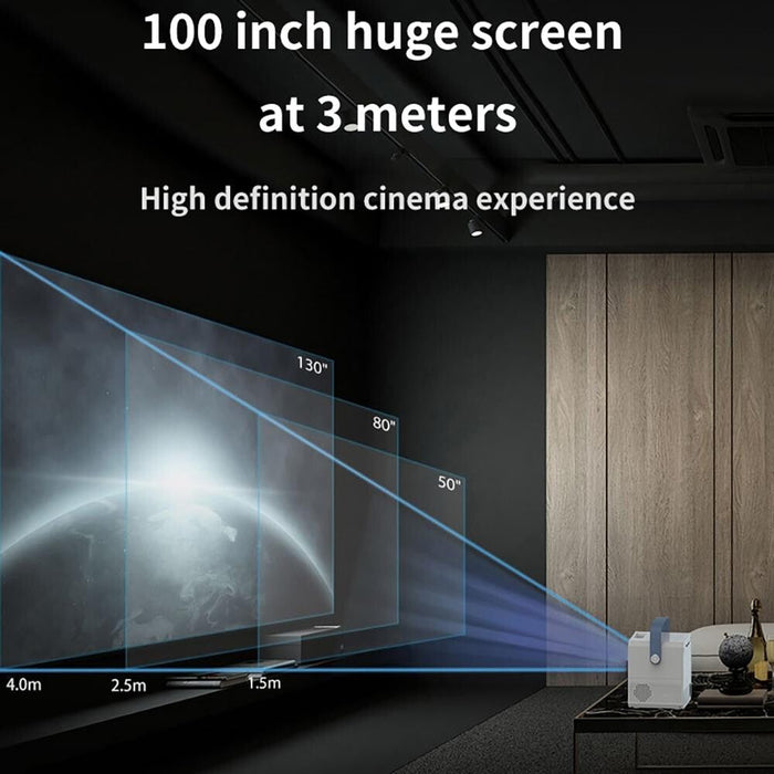 Q96 E300 Intelligent Portable Hd 4K Projector