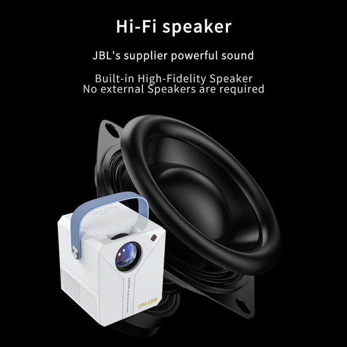 Q96 E300 Intelligent Portable Hd 4K Projector