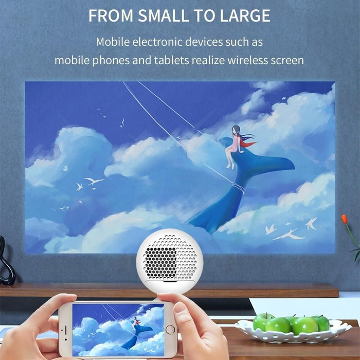 Yg220 Same Screen Version Children Projector Mini Led Portable Home Speaker Projector