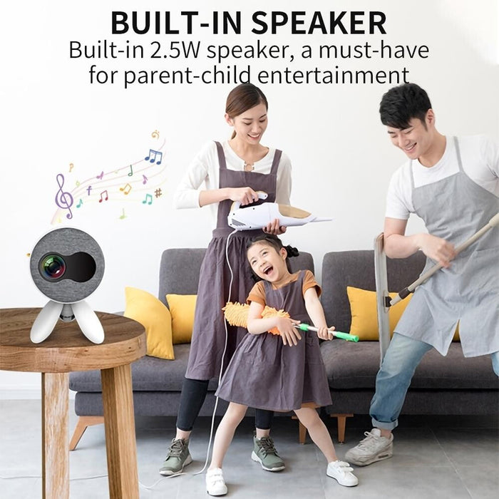 Yg220 Same Screen Version Children Projector Mini Led Portable Home Speaker Projector