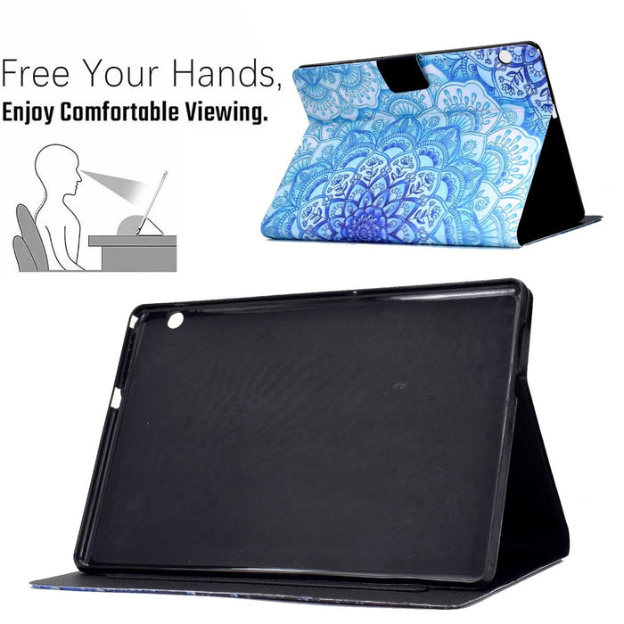 Electric Pressed Tpu Leather Tablet Case