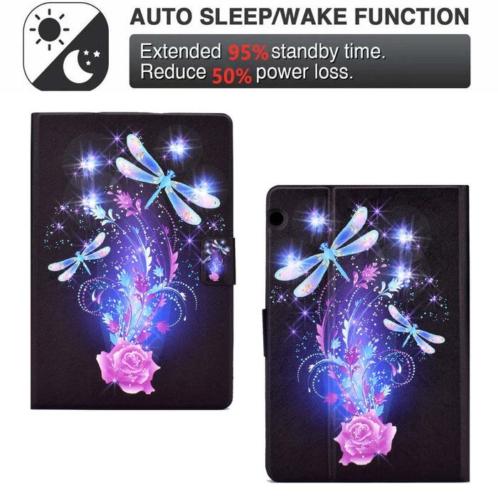 Electric Pressed Tpu Leather Tablet Case