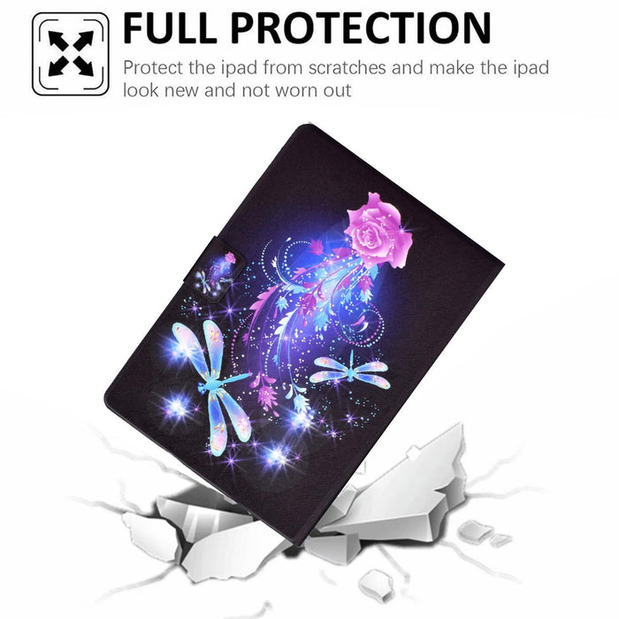 Electric Pressed Tpu Leather Tablet Case