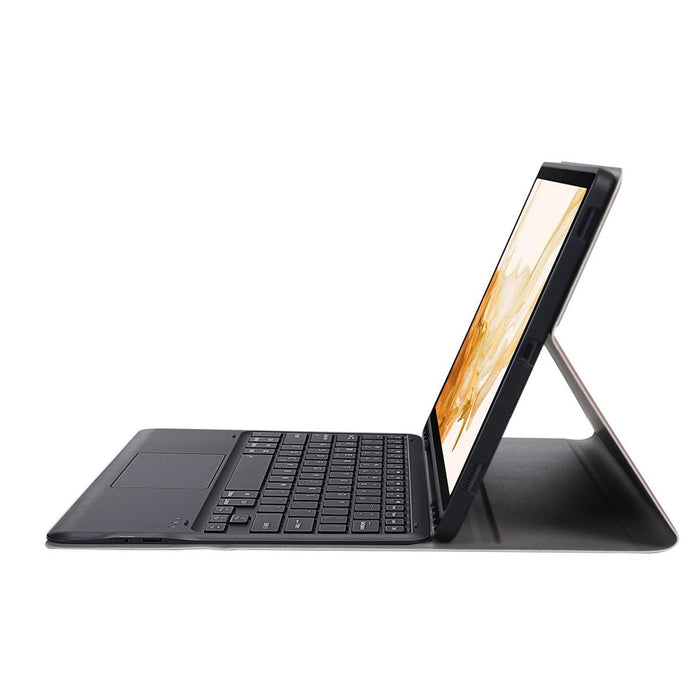 Bluetooth Keyboard Case For Samsung Galaxy Tab S8+ With Touchpad & Pen Slot