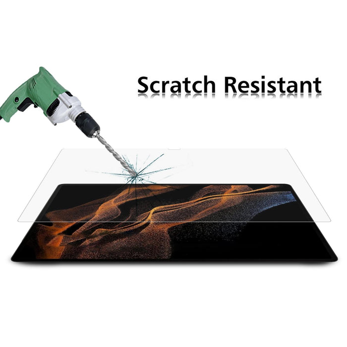 9H 2.5D Explosion-Proof Tempered Tablet Glass Film For Samsung Galaxy Tab S8 Ultra / X900