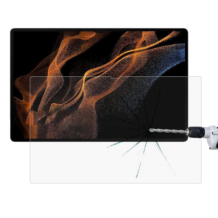 9H 2.5D Explosion-Proof Tempered Tablet Glass Film For Samsung Galaxy Tab S8 Ultra / X900