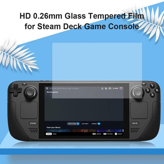 0.26mm 9h 2.5d Tempered Glass Film For Steam Deck Game