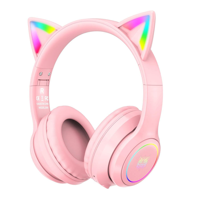 Wireless Bluetooth Headphones With Rgb Lighting