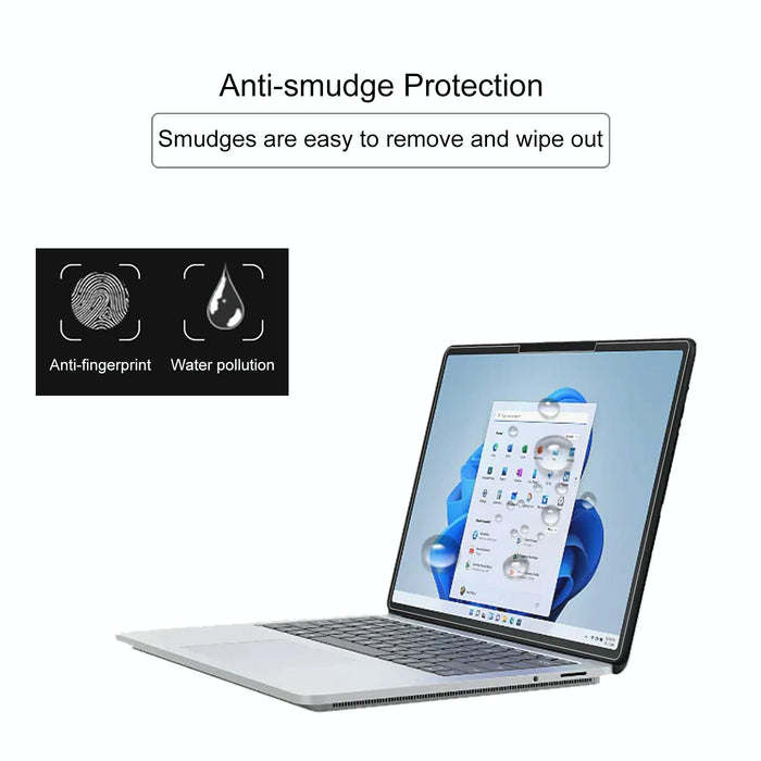 2 Pcs 9H 2.5D Explosion-Proof Tempered Tablet Glass Film For Microsoft Laptop Studio 14.4 Inch