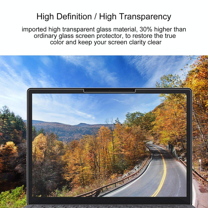 2 Pcs 9H 2.5D Explosion-Proof Tempered Tablet Glass Film For Microsoft Laptop Studio 14.4 Inch