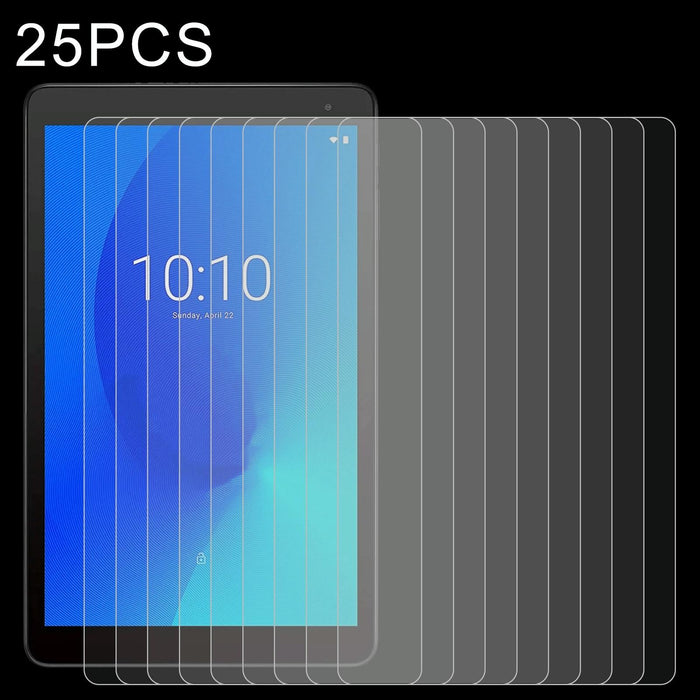 25 Pcs 9H 2.5D Explosion-Proof Tempered Tablet Glass Film For Alcatel 1T 10