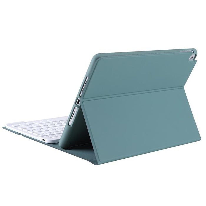 Candy Colour Skin Feel Texture Bluetooth Keyboard Leather Case With Pen Holder For Ipad Air 4 10.9 2020 / Air 5 10.9 2022