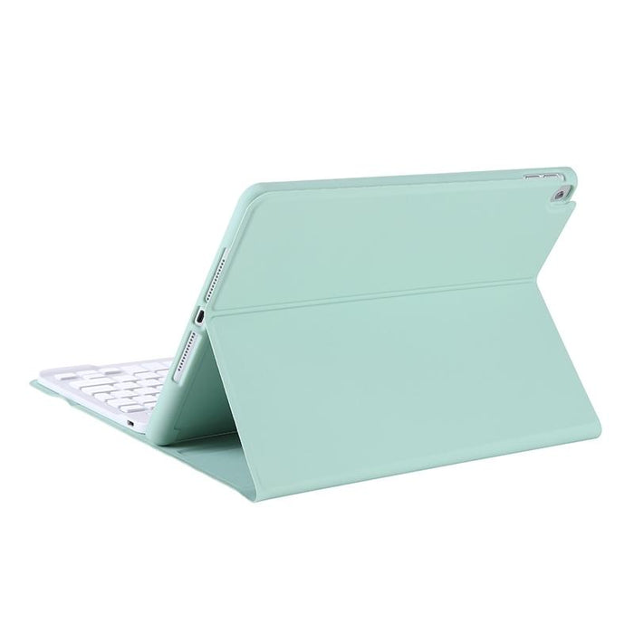 Candy Colour Skin Feel Texture Bluetooth Keyboard Leather Case With Pen Holder For Ipad Air 4 10.9 2020 / Air 5 10.9 2022