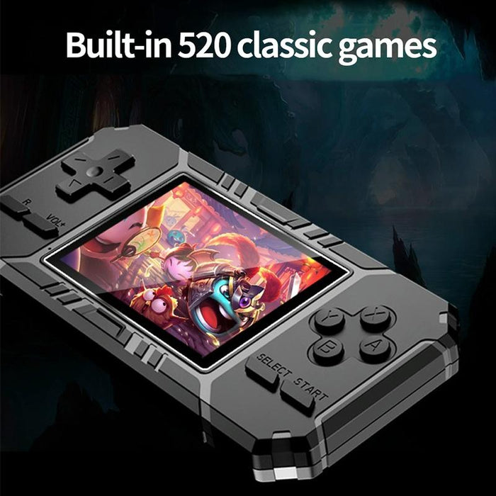 S8 3.0 Inch Screen Classic Handheld Game Console Built-In 520 Games