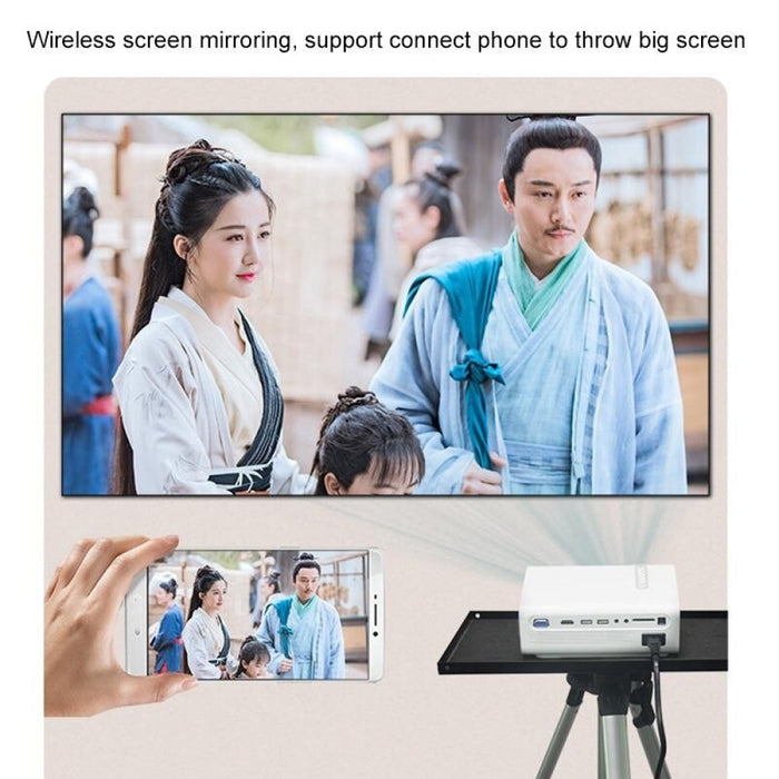 Yg530 Led Small 1080P Wireless Screen Mirroring Projector