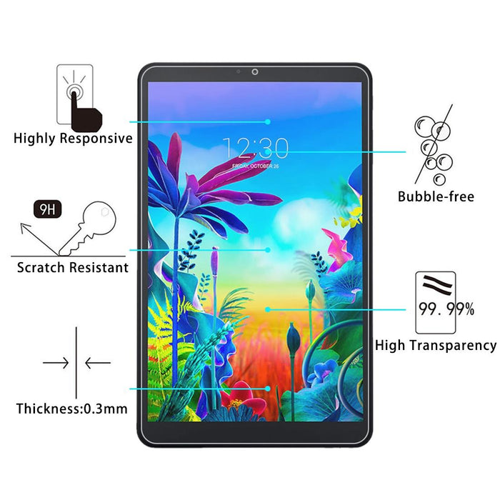 For Lg G Pad 5 10.1 Inch 9H 2.5D Explosion-Proof Tempered Glass Film