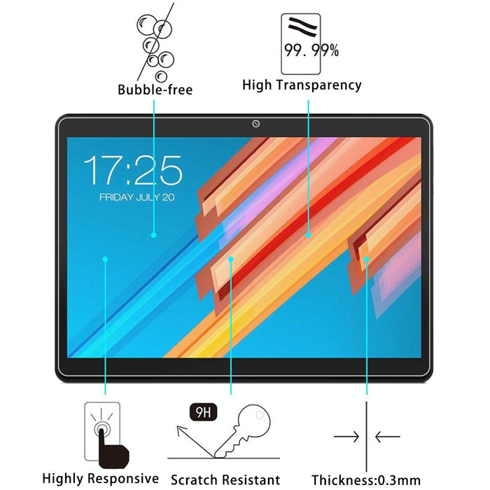 For Teclast M20 9H 2.5D Explosion-Proof Tempered Glass Film