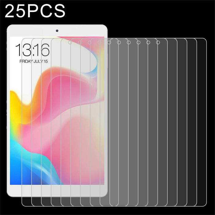 25 Pcs 9H 2.5D Explosion-Proof Tempered Glass Film For Teclast P80 Pro