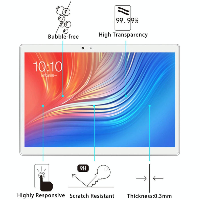 9H 2.5D Explosion-Proof Tempered Tablet Glass Film For Teclast T20