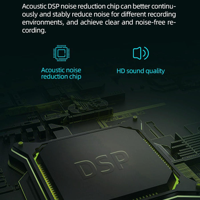 Smart Hd Noise Reduction Voice Control Recording Pen Capacity 4Gb Black