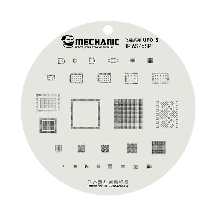 Mechanic Ufo Series Cpu Bga Reballing Planting Tin Plate