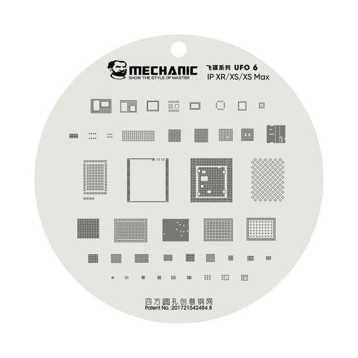 Mechanic Ufo Series Cpu Bga Reballing Planting Tin Plate