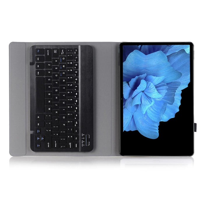 Av11 Lambskin Texture Ultra-Thin Bluetooth Keyboard Leather Case For Vivo Pad 11 Inch