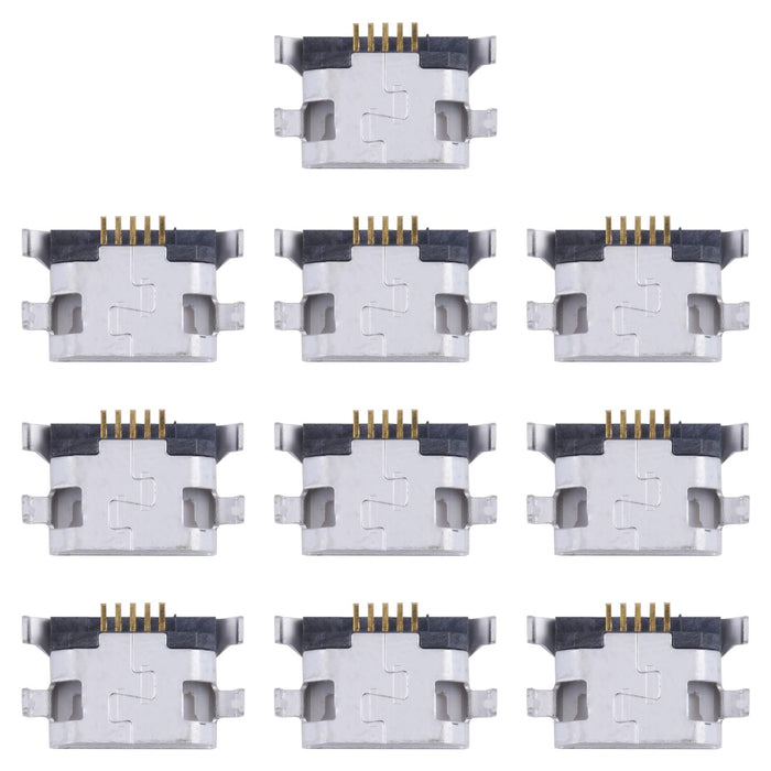 10 Pcs Charging Port Connector For Infinix Hot 6 Tenco