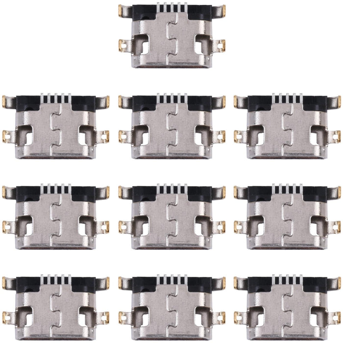 10 Pcs Charging Port Connector For Infinix Smart 5/hot Lite