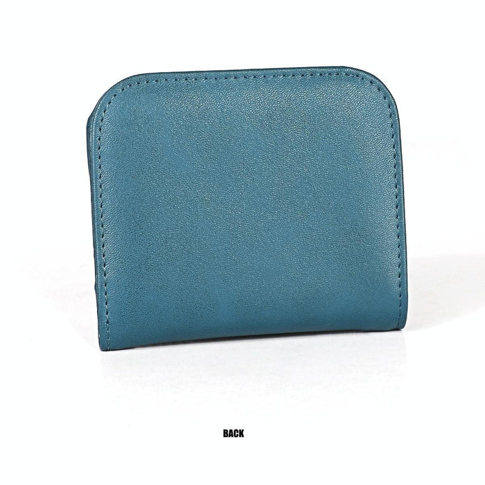 Women Leather Rfid Blocking Coin Purse - Compact Design