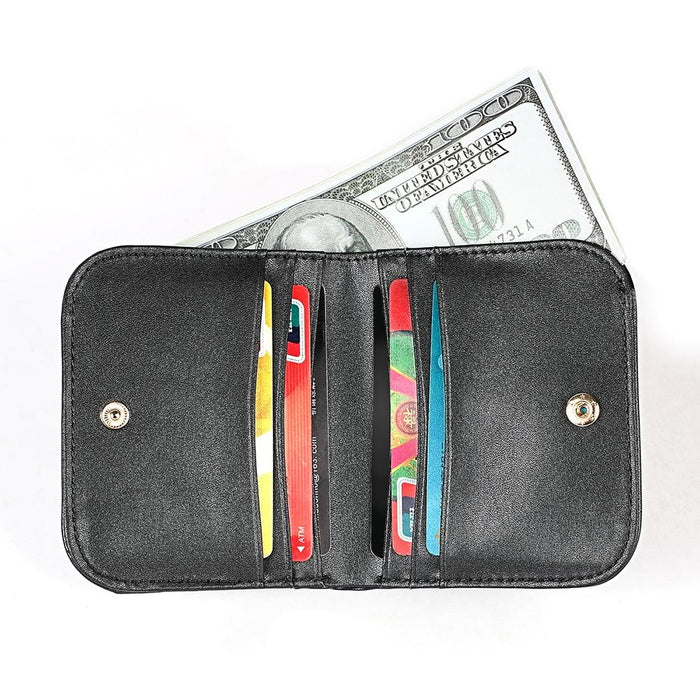Women Leather Rfid Blocking Coin Purse - Compact Design