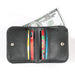 Women Leather Rfid Blocking Coin Purse - Compact Design