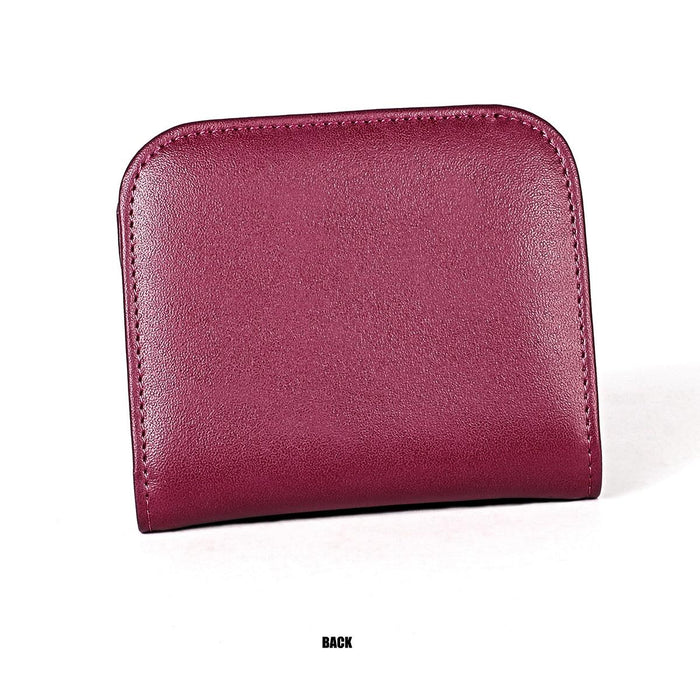 Women Leather Rfid Blocking Coin Purse - Compact Design