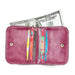 Women Leather Rfid Blocking Coin Purse - Compact Design