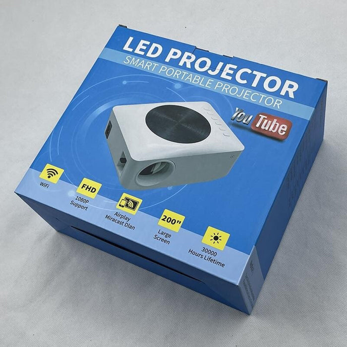 Y2 1280X720P 80 Ansi Lumens Mini Lcd Led Smart Projector