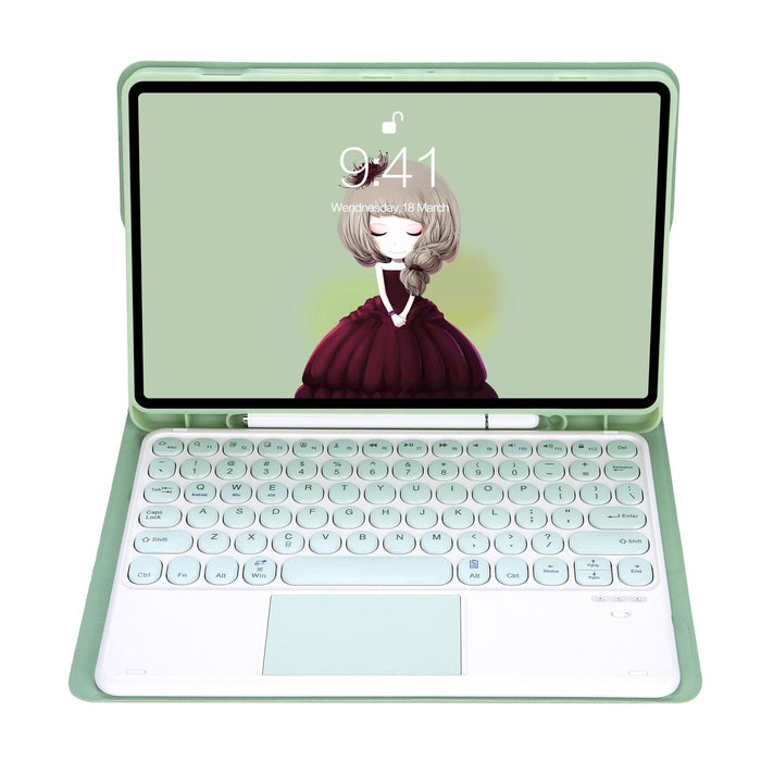 10.4 Inch Inch Skin Feel Texture Keyboard Case For Samsung Galaxy Tab S6 Lite