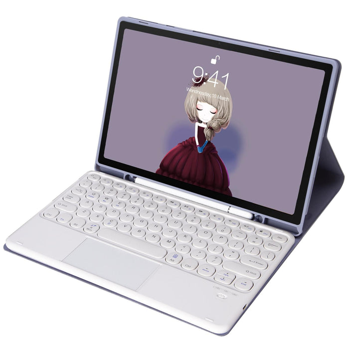 10.4 Inch Inch Skin Feel Texture Keyboard Case For Samsung Galaxy Tab S6 Lite