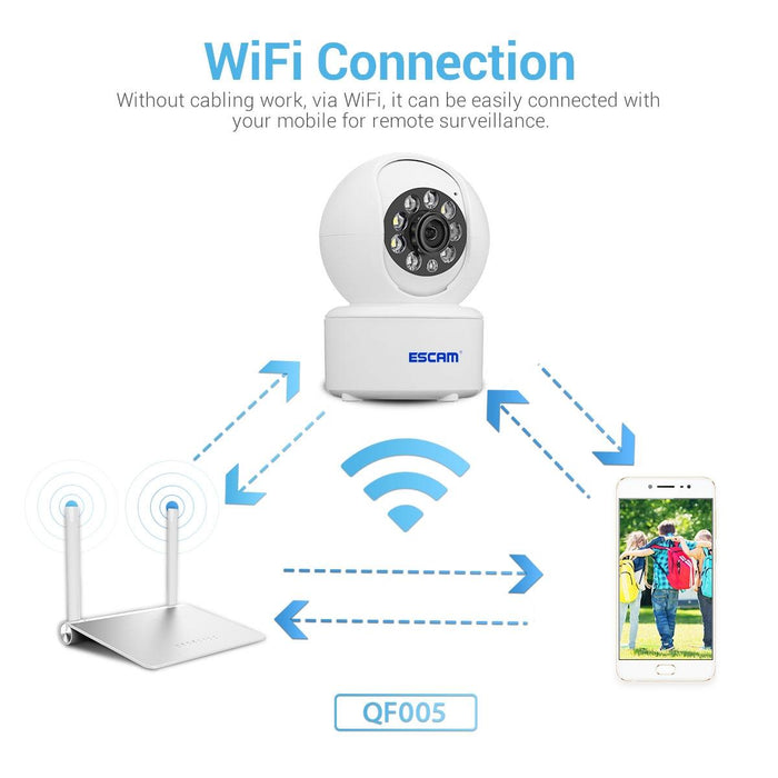 4Mp Indoor Hd Wifi Pan-Tilt Camera Support Motion Detection / Two-Way Audio / Night Vision