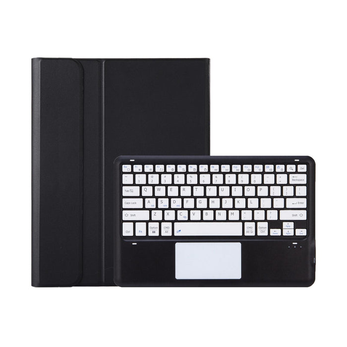 T12B-A Detachable Touch Pad Bluetooth Keyboard Leather Tablet Case For Ipad Pro 12.9 Inch 2021/2020/2018