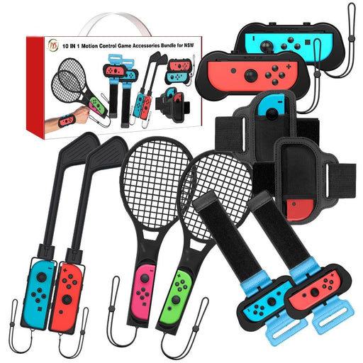 10 Piece Nintendo Switch Sports Accessory Set