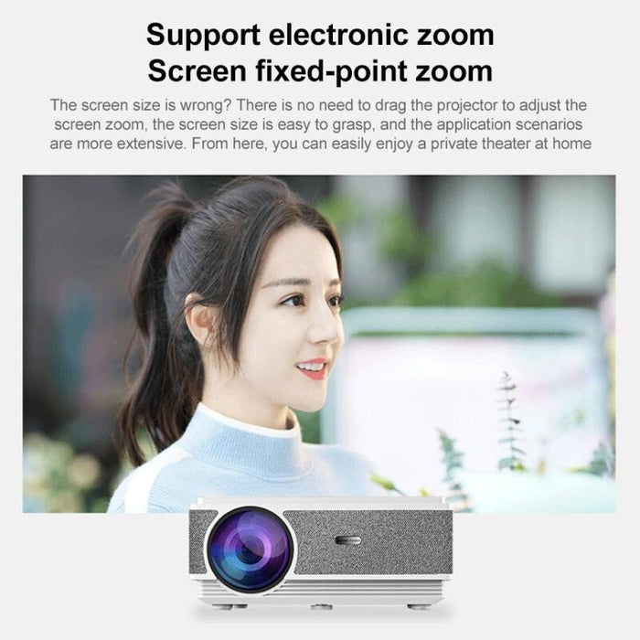 E460 1280X720P 120 Ansi Lumens Lcd Led Smart Projector Basic Version