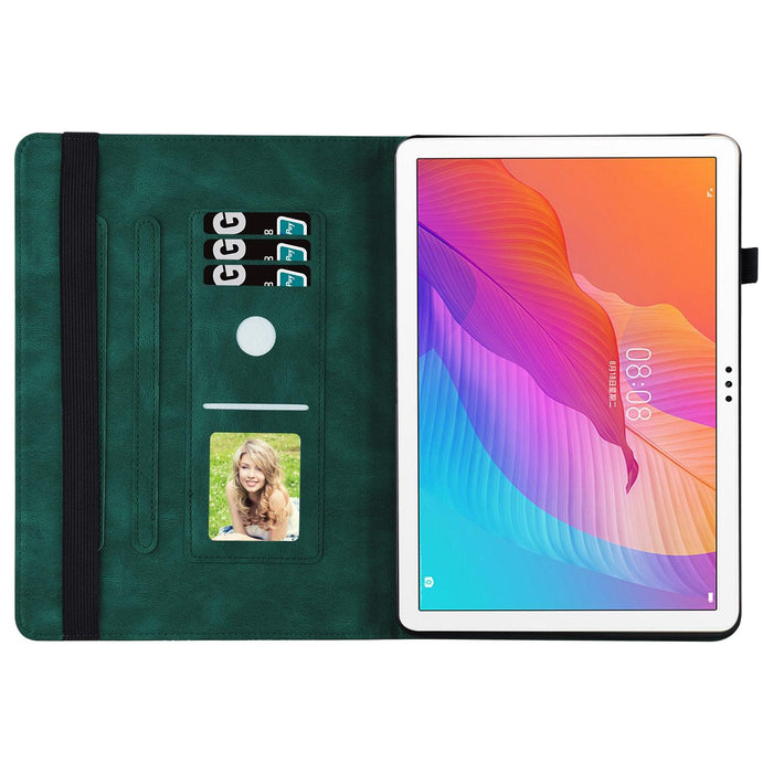 Big Butterfly Embossed Leather Tablet Case