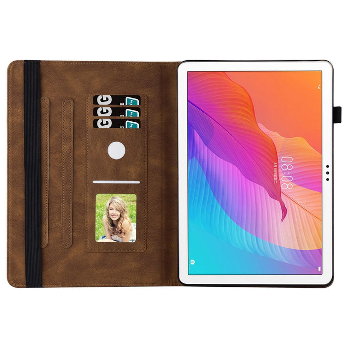 Big Butterfly Embossed Leather Tablet Case