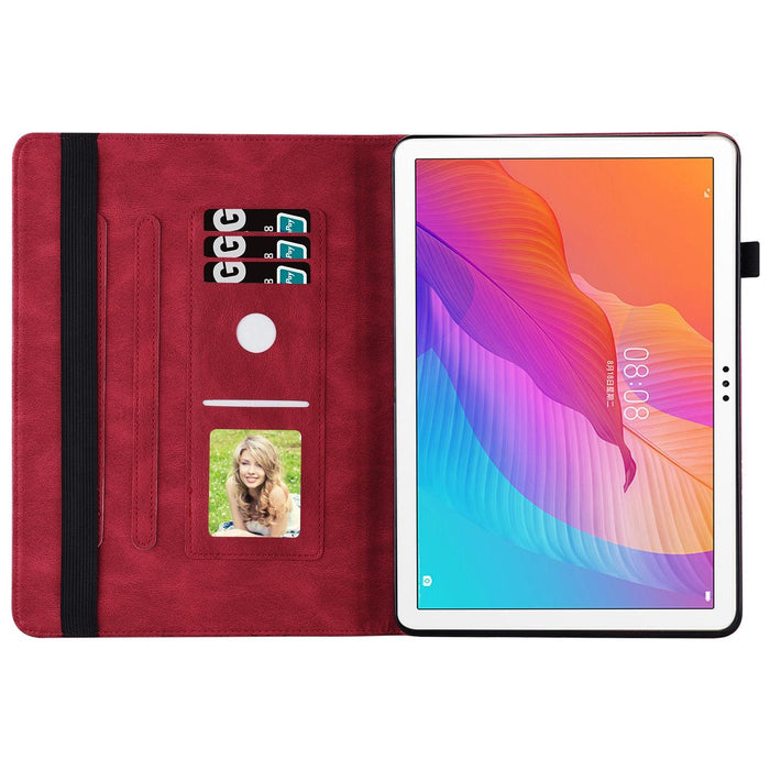 Big Butterfly Embossed Leather Tablet Case