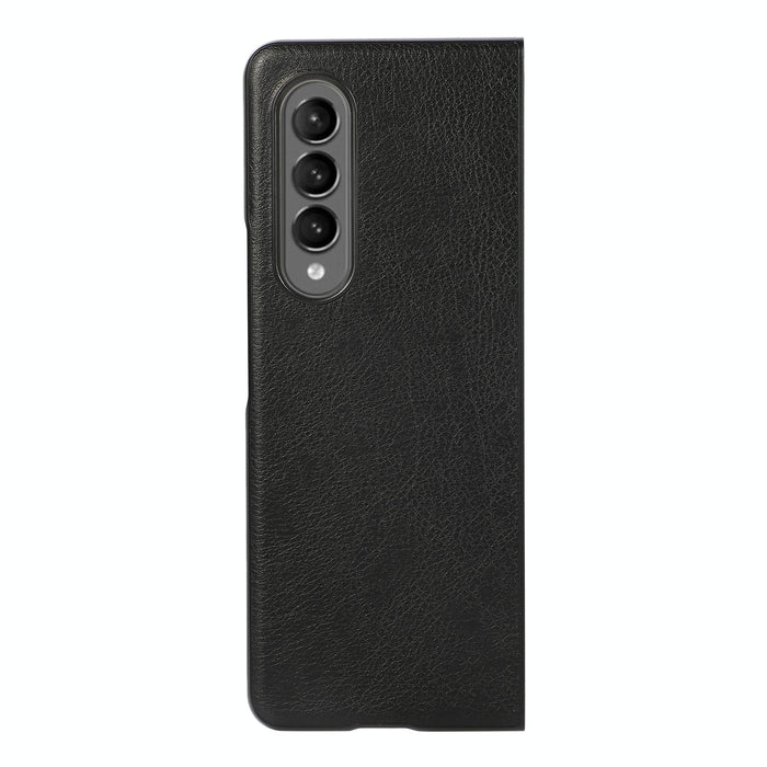 Two Tone Litchi Pu Phone Case For Samsung Galaxy z Fold 4