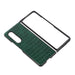 Pu Leather Crocodile Texture Fold 4 Phone Case